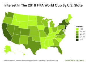 fifa world cup interest by state
