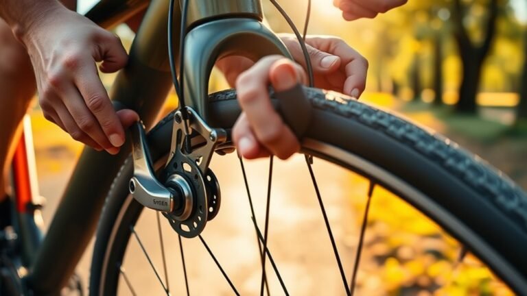 bike brake adjustment guide