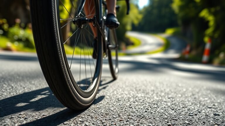 optimal road bike tire pressure