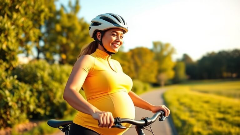 pregnant bike riding safety