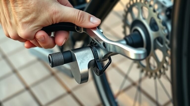 replace bicycle pedals easily