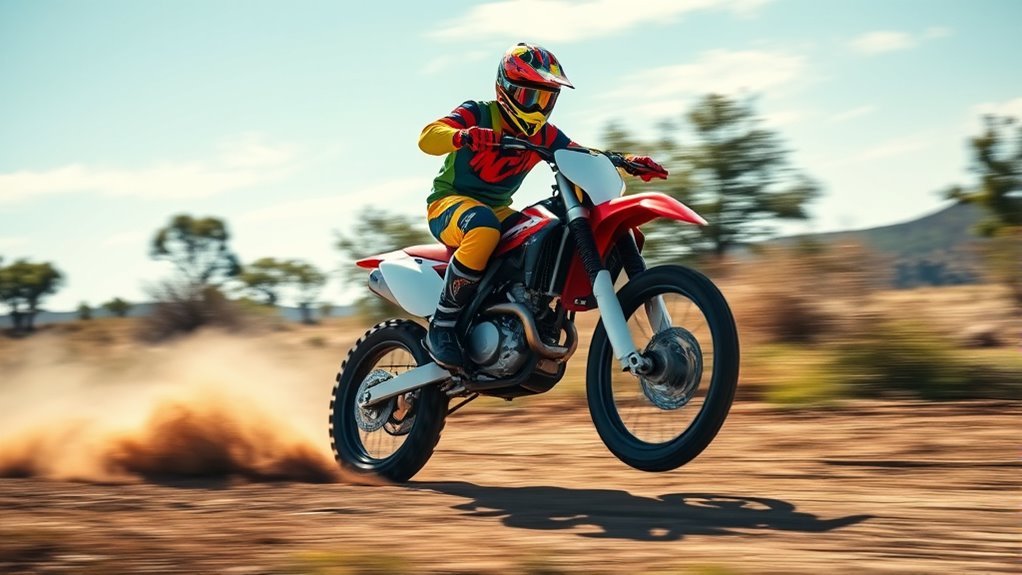 250cc dirt bike speeds