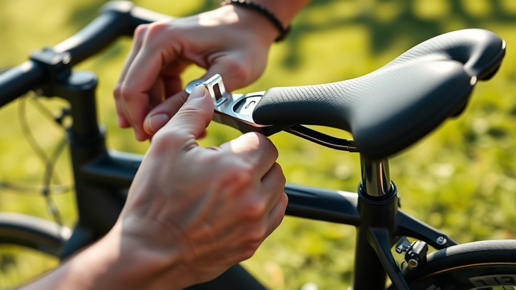 adjust bike seat height