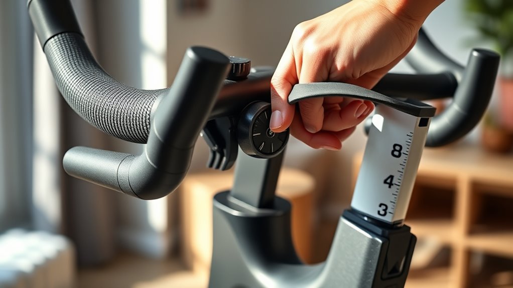 adjust seat handlebar secure