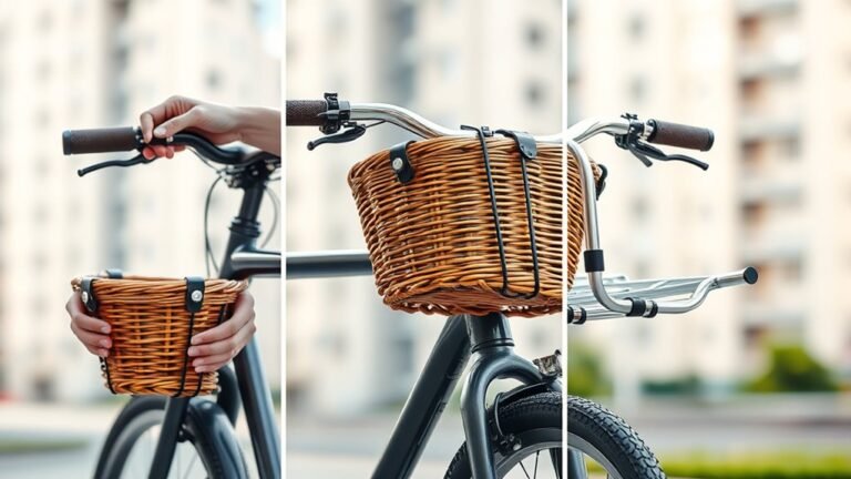 attach basket securely easily