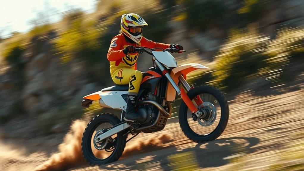 balanced beginner off road bike