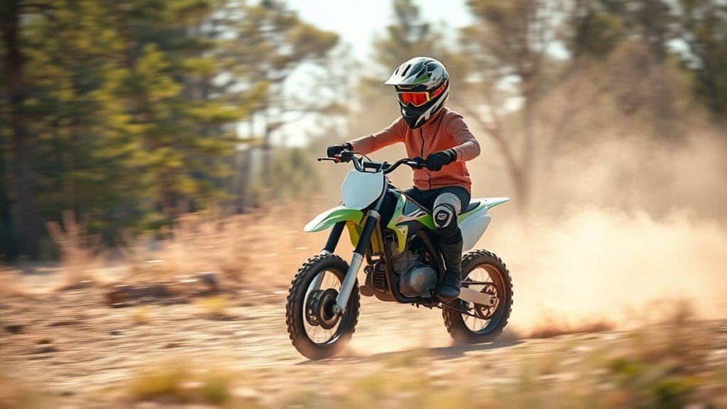 beginner dirt bike speeds
