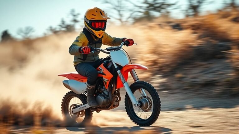 beginner dirt bike speeds