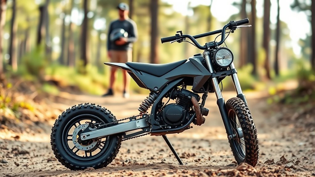 beginner off road motorcycle fun