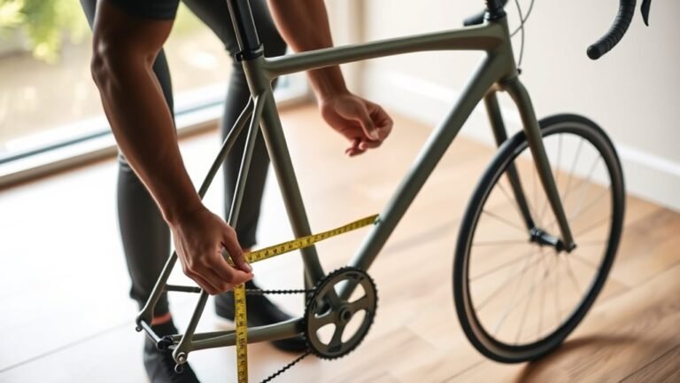 bicycle frame size measurement