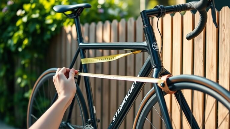 bicycle frame size measurement