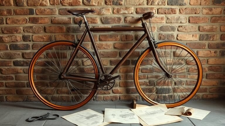 bicycle invention year origins