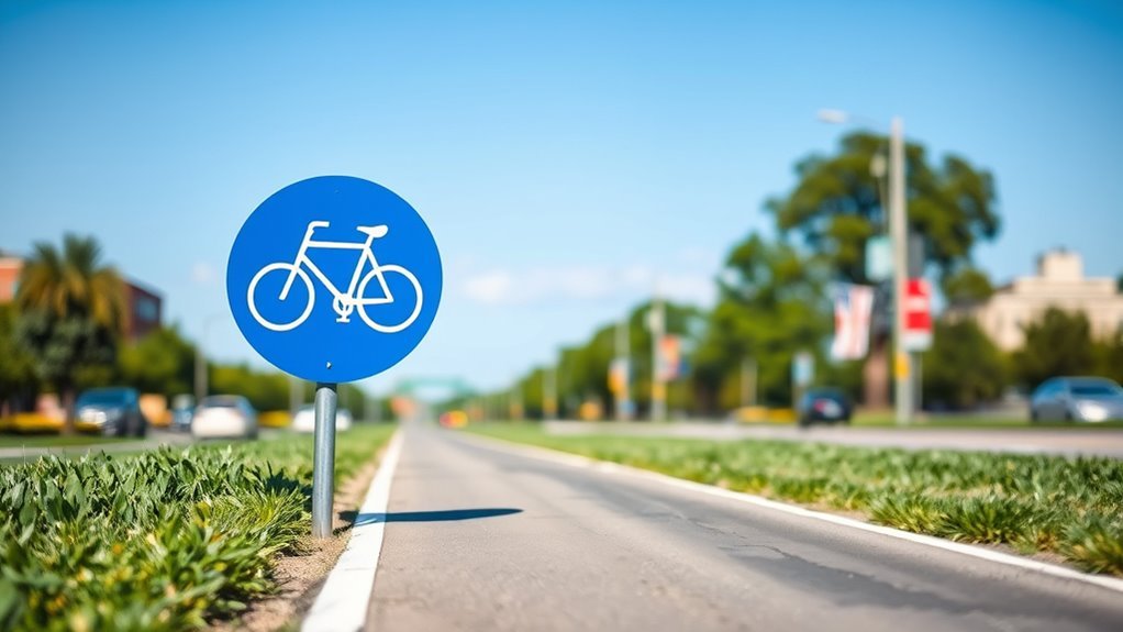 bicycle sign meaning and usage
