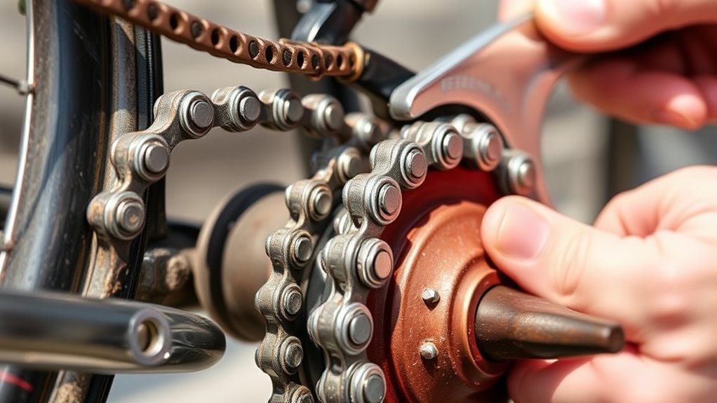 bike chain keeps falling off