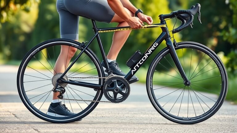 bike frame size selection