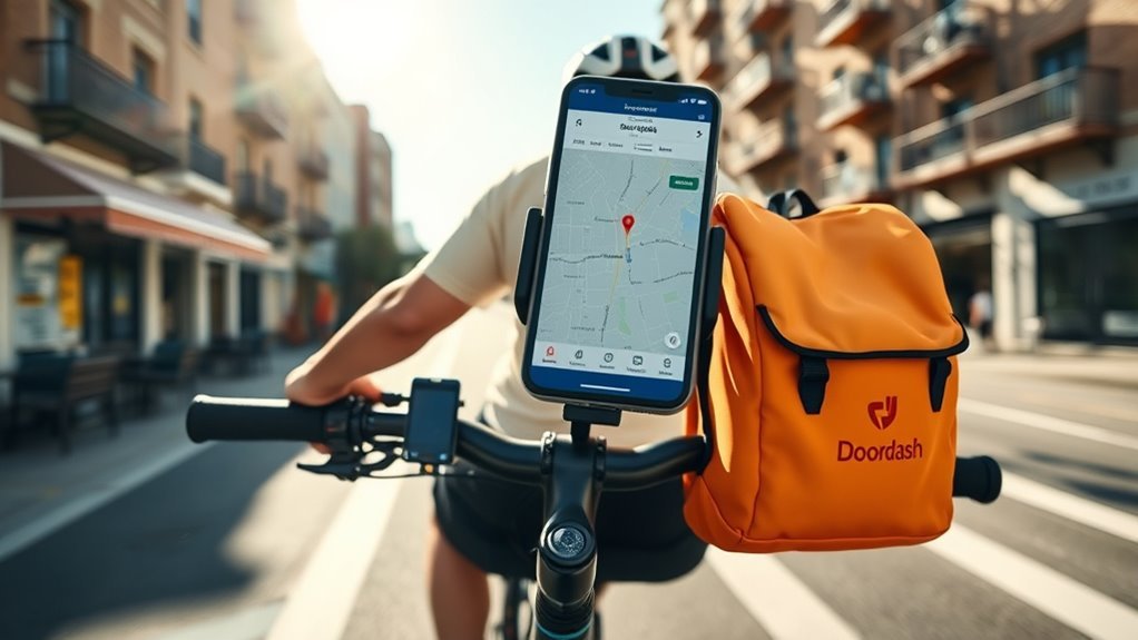 bike routes maximize earnings