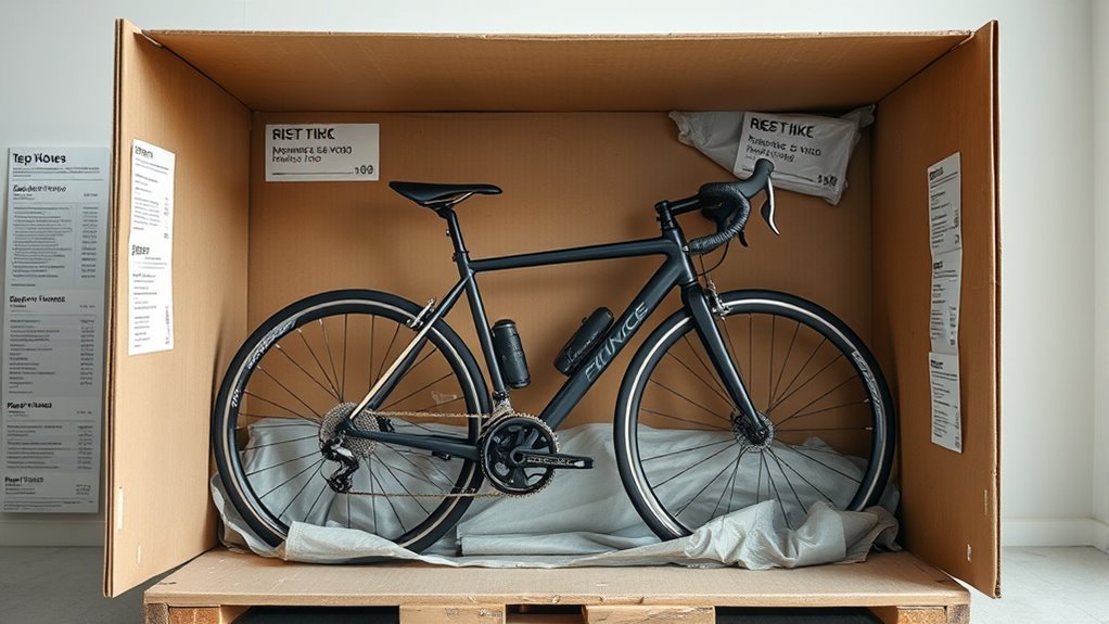 bike shipping costs vary significantly