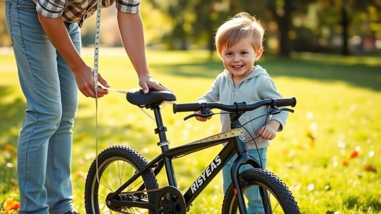 bike size considerations for children