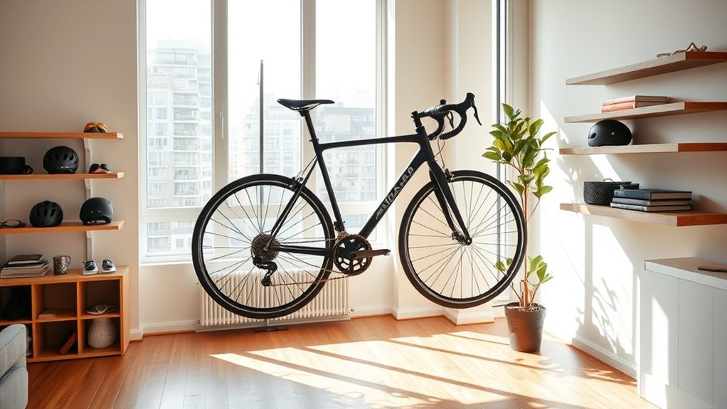 bike storage apartment tips