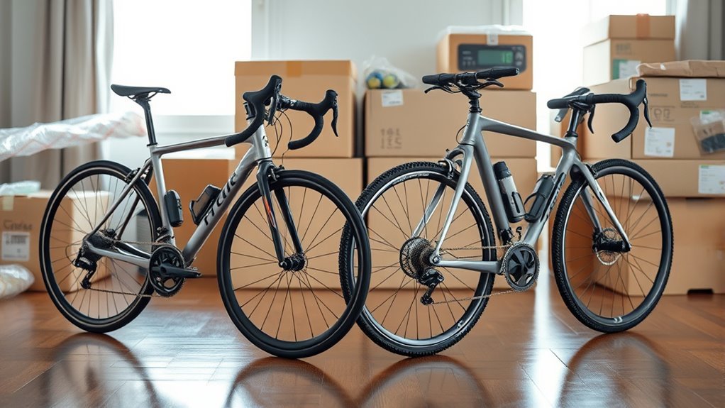 bike weight and shipping costs