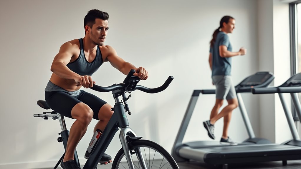 biking burns more calories