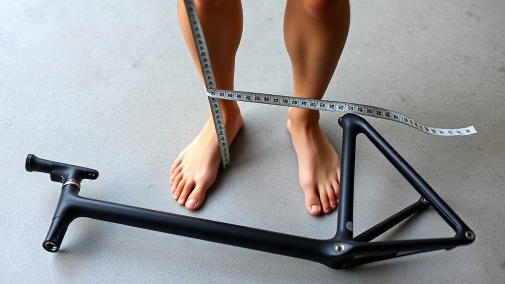 calculate bike frame size