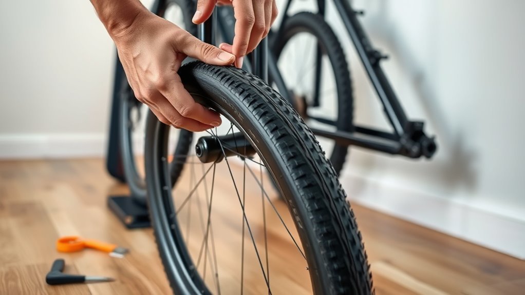 changing bike tire instructions
