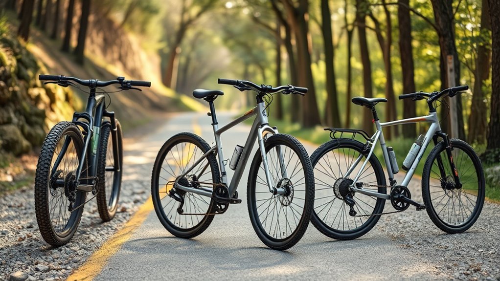 choose bikes by terrain