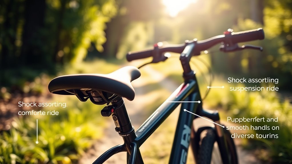 comfort enhancing bike features