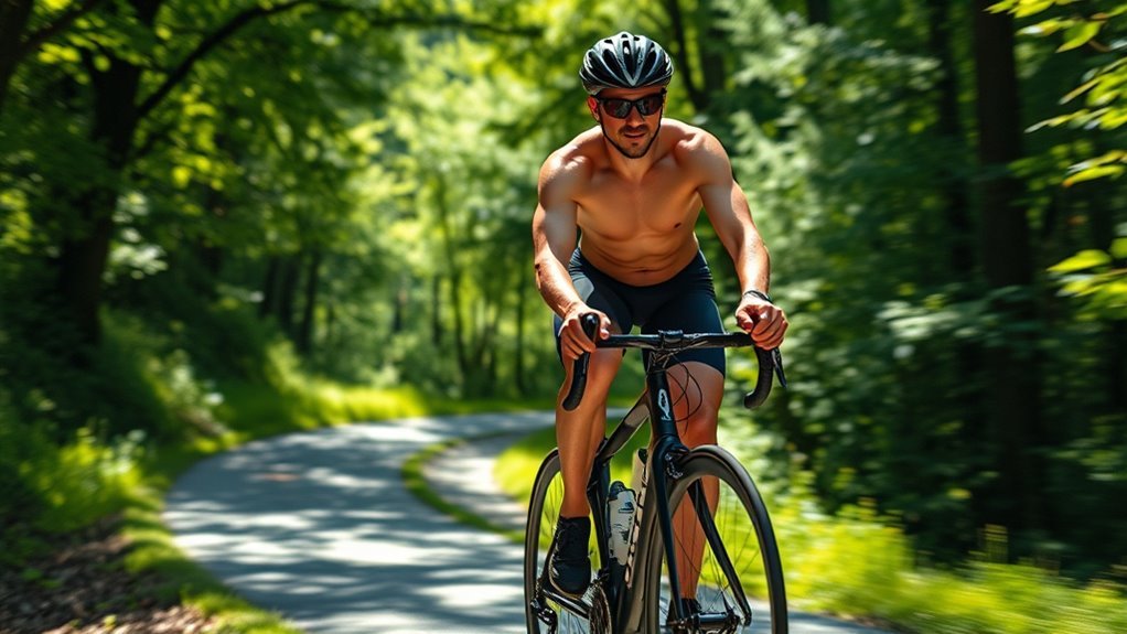cycling boosts fitness and heart