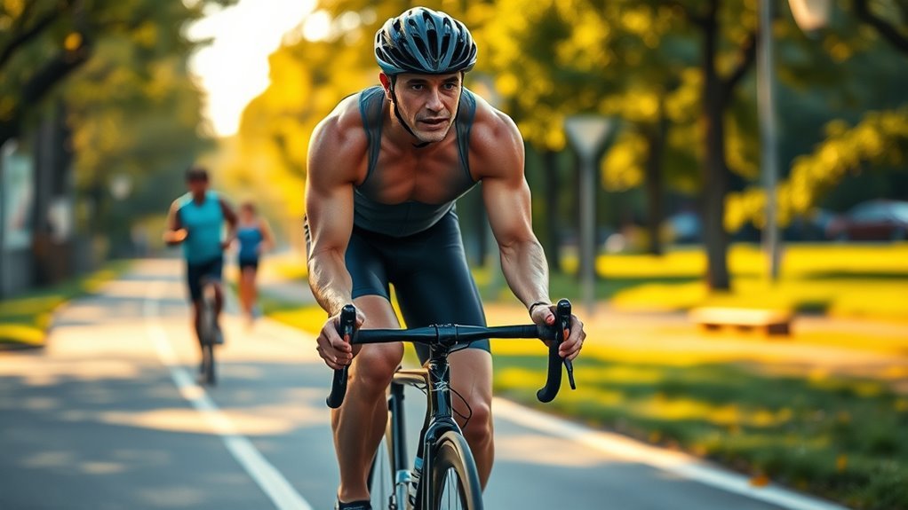 cycling boosts heart efficiency