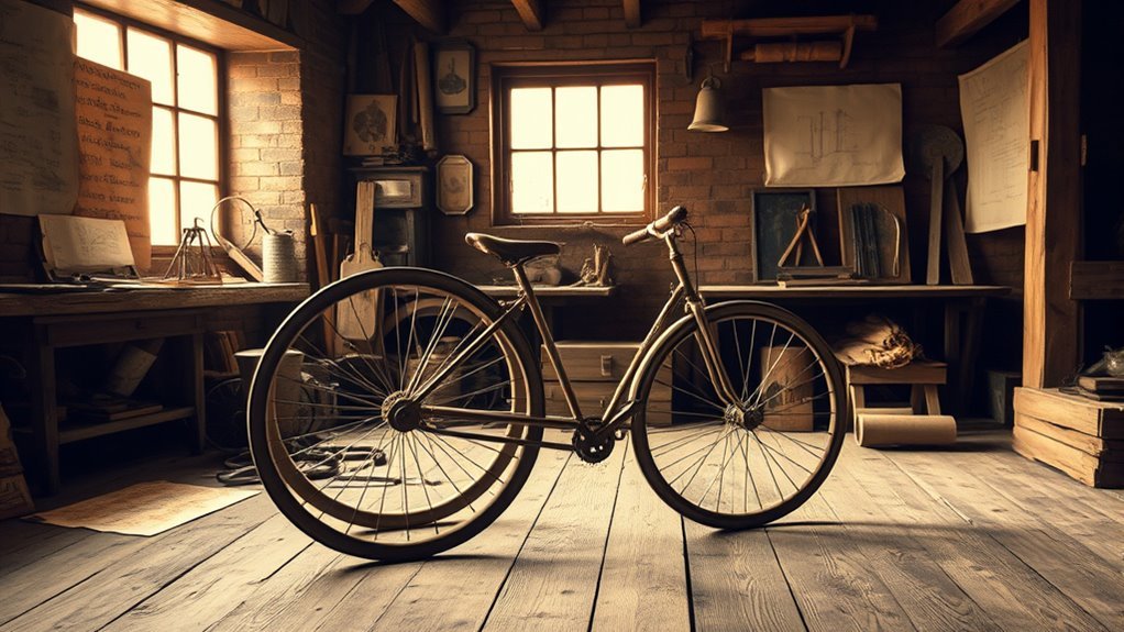 early bicycle inventions evolution