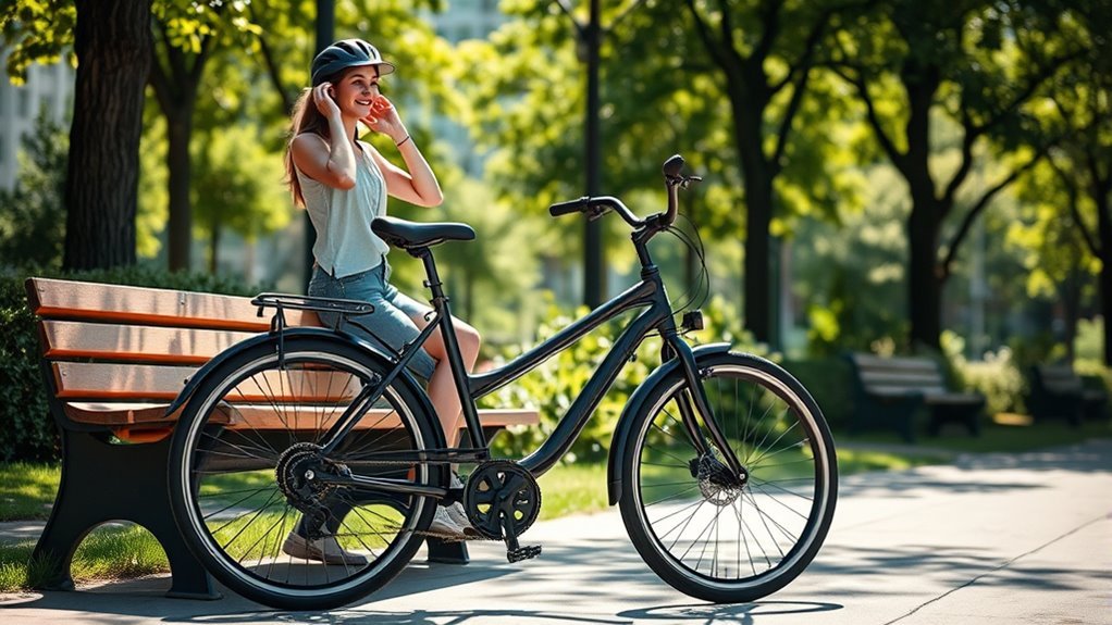 easy accessible cycling option