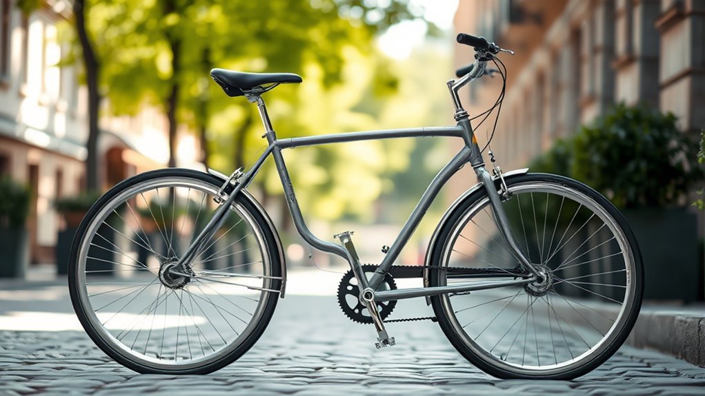 easy to mount bicycle design