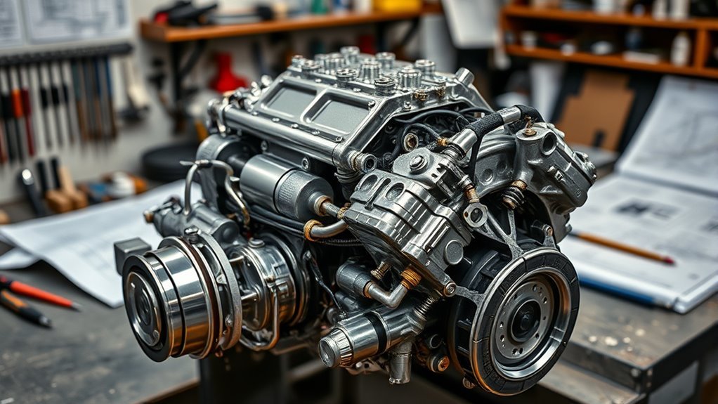 expensive handcrafted high performance engines