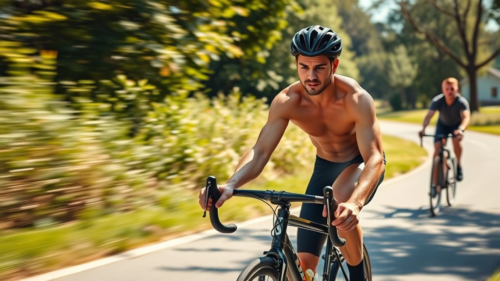 fitness boosts cycling speed