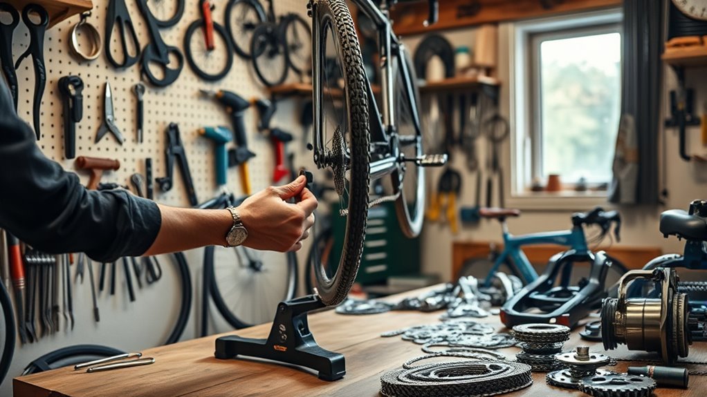 gain hands on bike repair skills