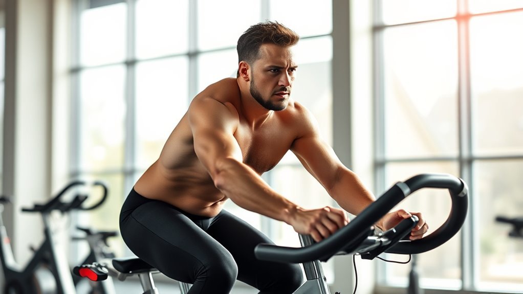 interval bike training boosts fitness