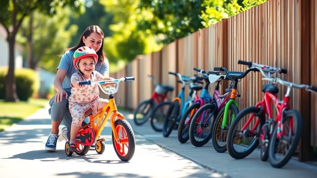kids bike size guide