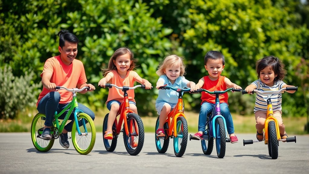 kids bike size guide