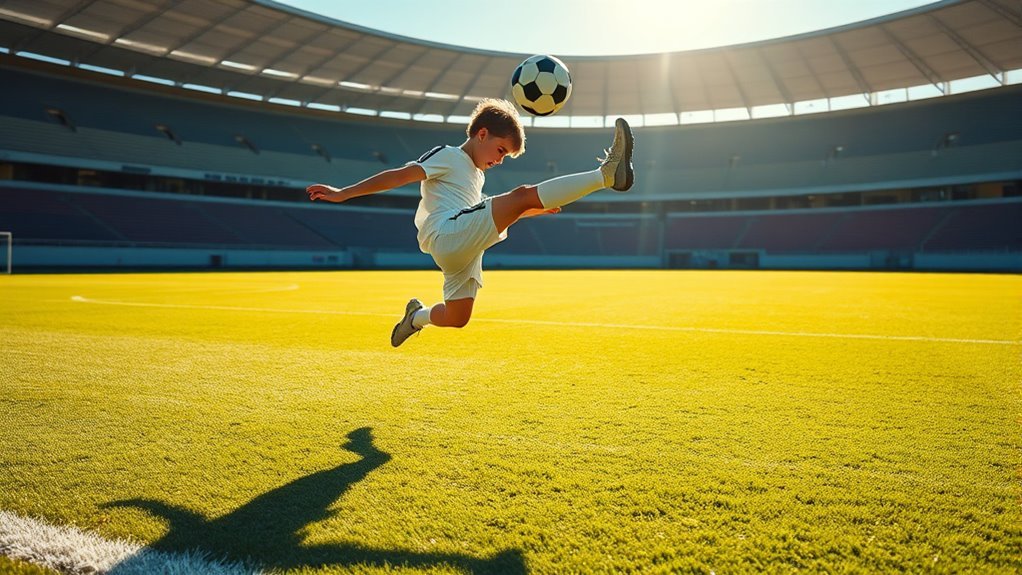 learn to perform bicycle kicks