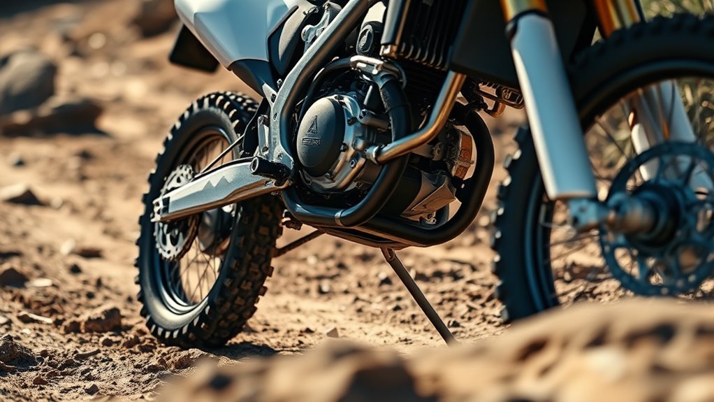 major dirt bike weight components