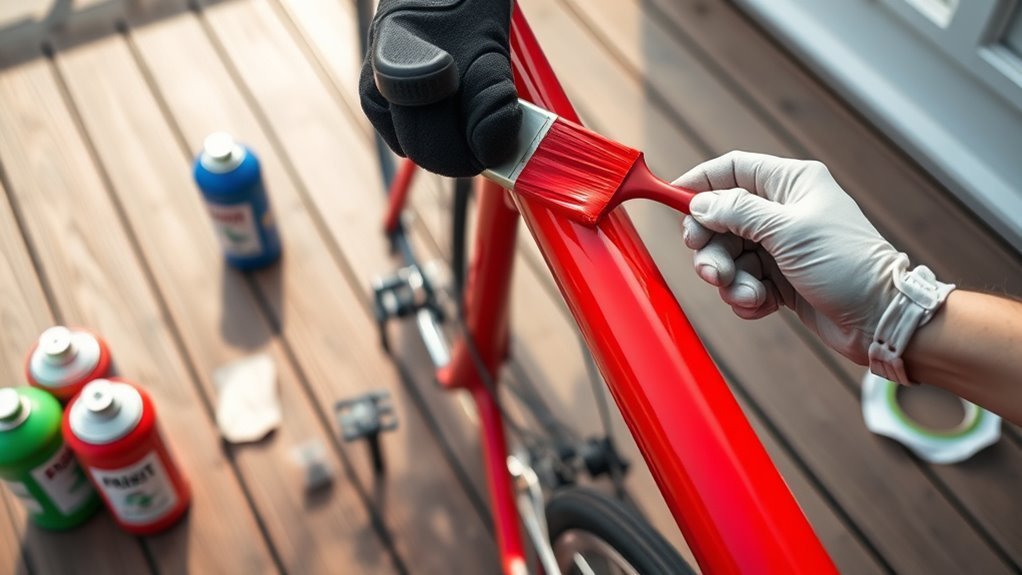 paint bike in three steps