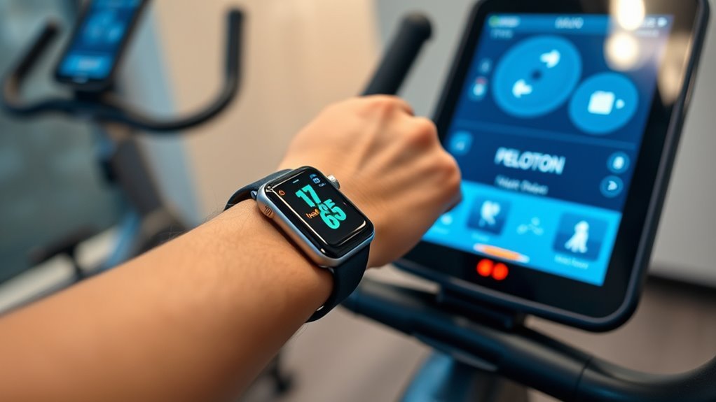 pair apple watch with peloton