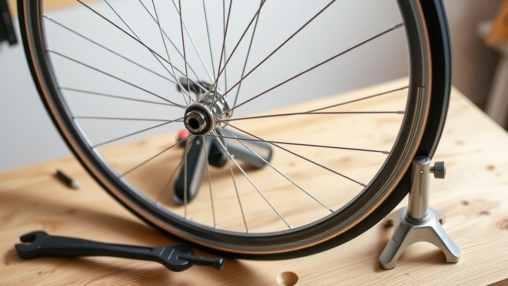 prepare tools inspect wheel