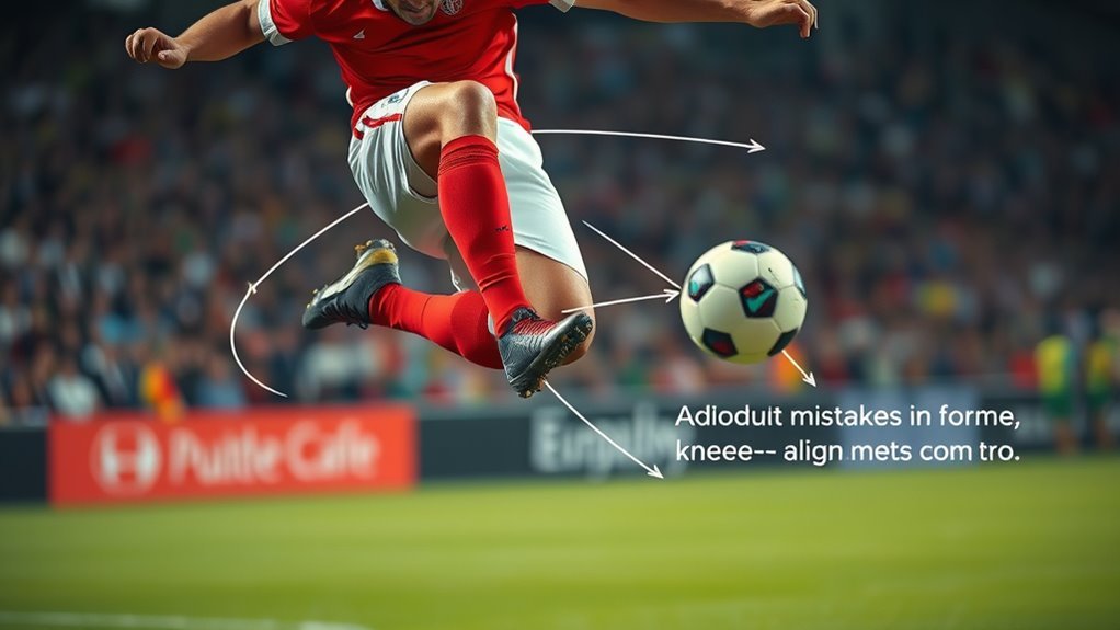proper knee elbow contact technique
