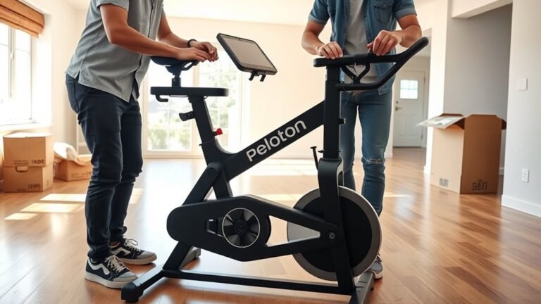 proper peloton moving instructions