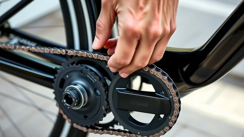 reattach bike chain easily