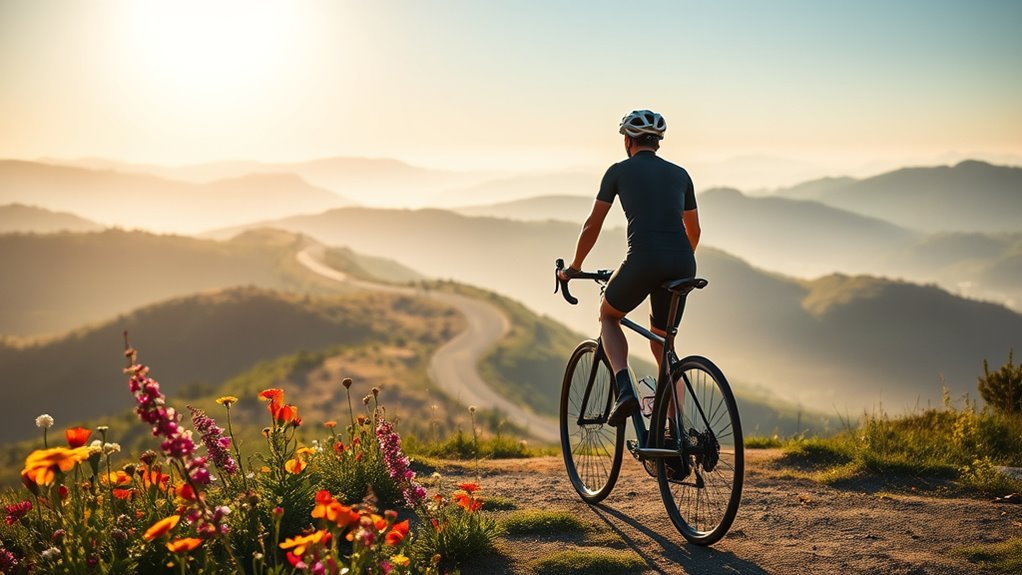 recommended daily biking distance