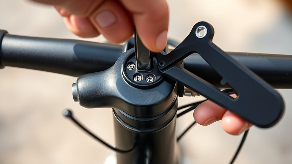 remove stem cap bolts
